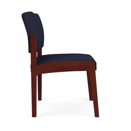 Lesro Lenox Armless Guest Chair, 22.5 in W 26 in L 31.5 in H LW1102